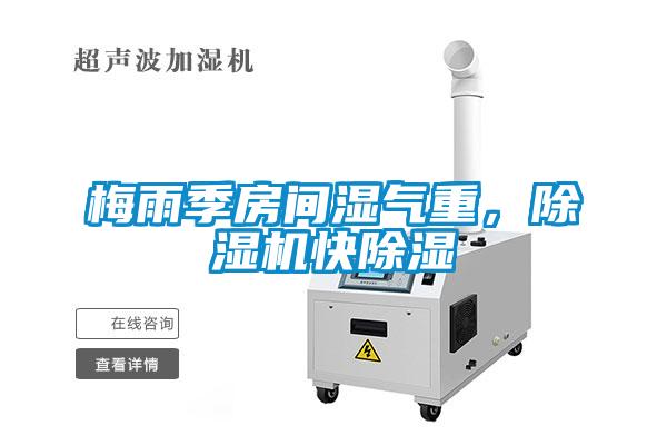 梅雨季房間濕氣重，除濕機(jī)快除濕