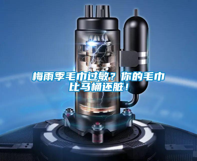 梅雨季毛巾過敏？你的毛巾比馬桶還臟！