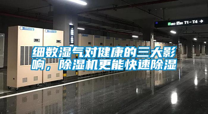 細數(shù)濕氣對健康的三大影響,除濕機更能快速除濕