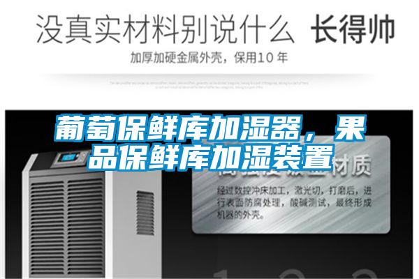 葡萄保鮮庫加濕器，果品保鮮庫加濕裝置