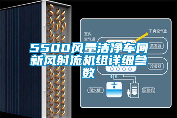 5500風(fēng)量潔凈車間新風(fēng)射流機組詳細(xì)參數(shù)
