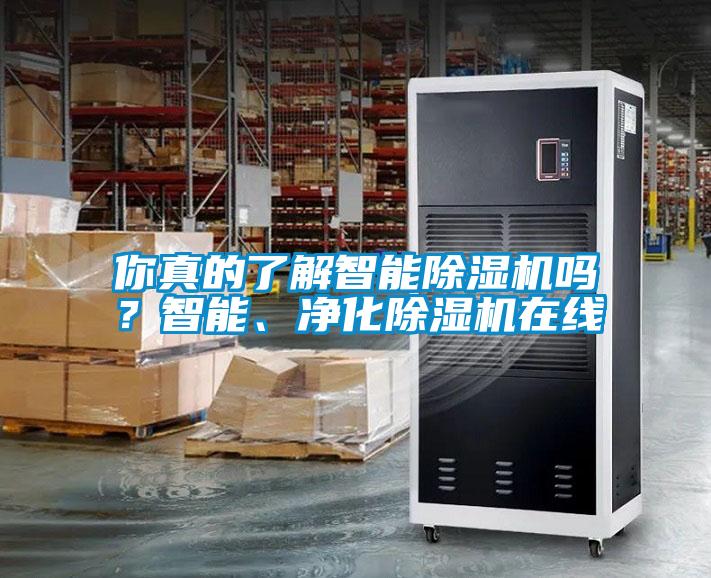 你真的了解智能除濕機嗎？智能、凈化除濕機在線