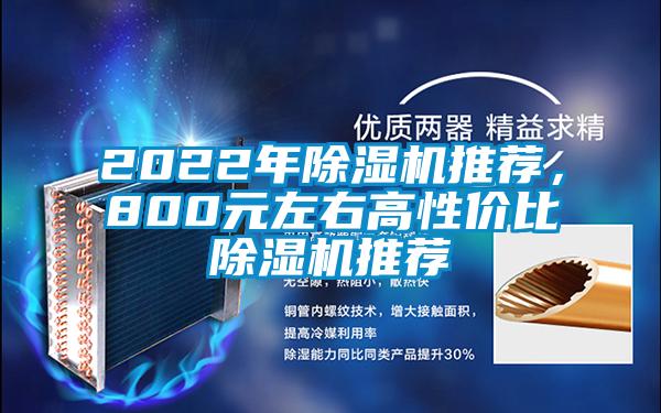 2022年除濕機推薦,800元左右高性價比除濕機推薦