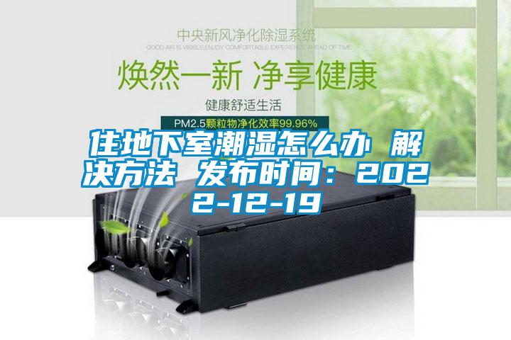 住地下室潮濕怎么辦 解決方法 發布時間:2022-12-19