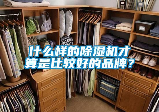 什么樣的除濕機才算是比較好的品牌？