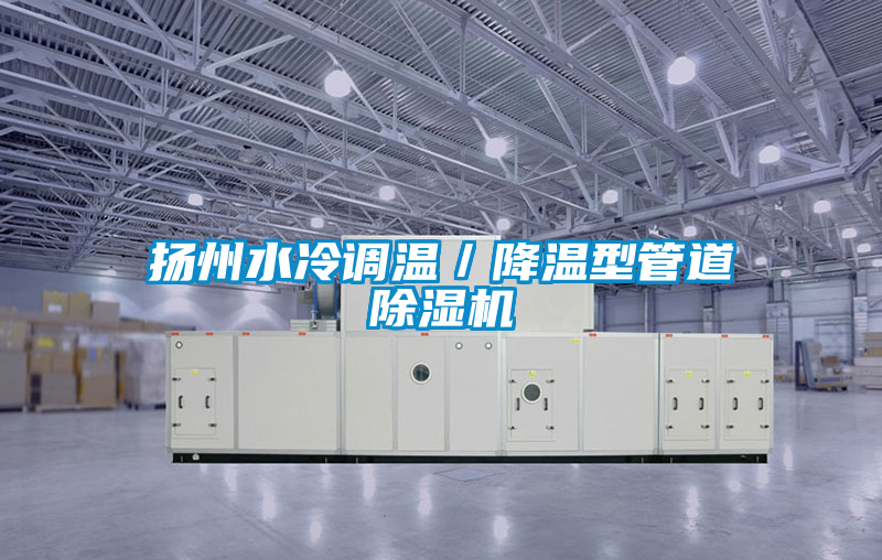 揚州水冷調溫/降溫型管道除濕機