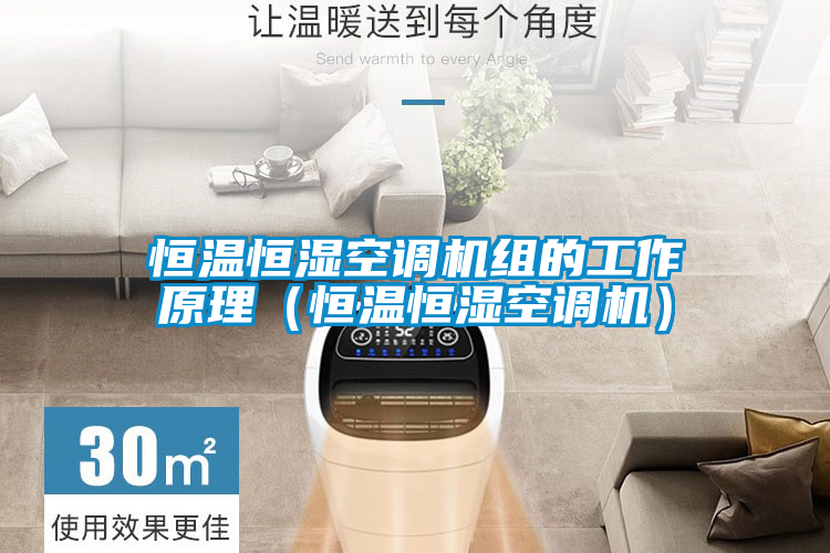 恒溫恒濕空調機組的工作原理(恒溫恒濕空調機)