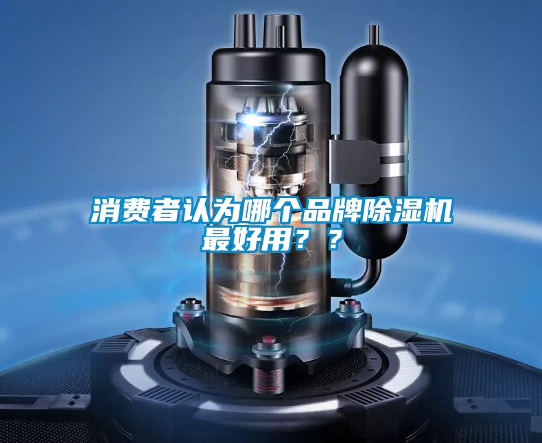 消費者認為哪個品牌除濕機最好用??