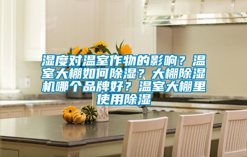 濕度對(duì)溫室作物的影響?溫室大棚如何除濕?大棚除濕機(jī)哪個(gè)品牌好?溫室大棚里使用除濕