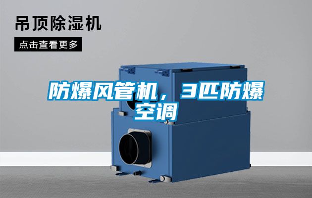 防爆風(fēng)管機,3匹防爆空調(diào)