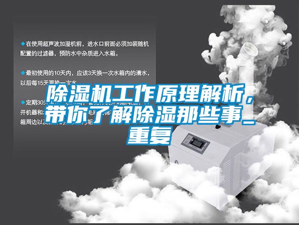 除濕機工作原理解析,帶你了解除濕那些事_重復(fù)