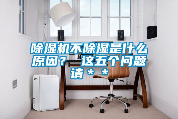 除濕機不除濕是什么原因? 這五個問題請**